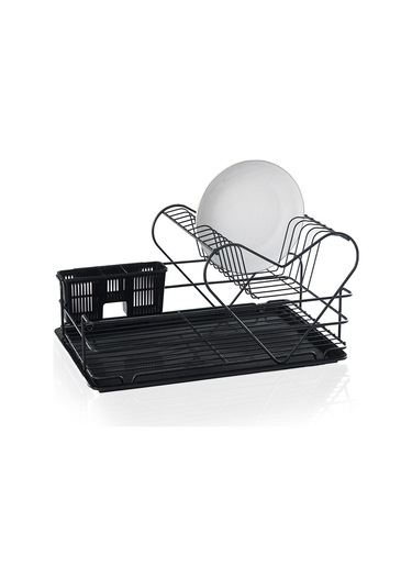 Acar Talon Siyah Metal Bulaşıklık Siyah