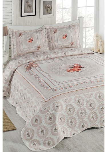Örtüm Çift Kişilik Kapitone Yatak Örtüsü Rosemary