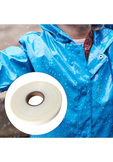 Suntek Su Geçirmez Pu Kaplı Kumaş Için 25mm Genişlik Dikiş Sızdırmazlık Bandı Şeffaf