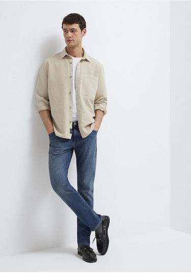 Mavi - Marcus Premium Blue Vintage Koyu Mavi Jean Pantolon 00351a1727 Mavi