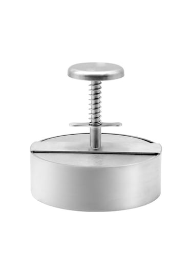 Sones 14cm Büyük 304 Paslanmaz Çelik Burger Pres Mutfak Köfte Kalıbı