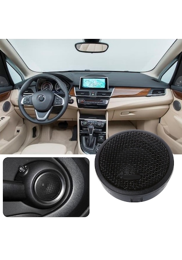 1 Çift Araç Stereo Ses Hoparlörleri Tweeter 120w Maksimum Güç Yüksek Sesli Kubbe Hoparlörler 92db