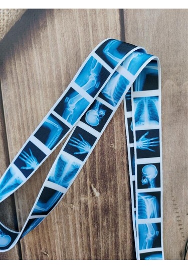 Röntgen Radyoloji Kart Askısı Yaka Kartı Boyun Askı İpi Telefon Askısı Yatay Dikey Kart Koruyucu