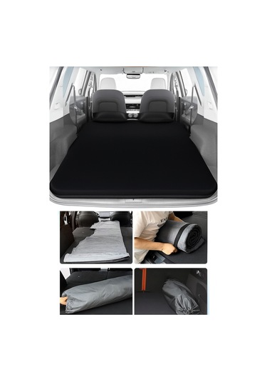 Araç İçi Şişme Yatak Ve Yastık Seti Pompa Dahil Otomobil