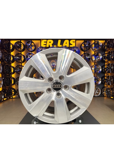 4 Adet Audi  7.5 16 5 112 Et45 57.1 Sılver Jant Revize Edilmiş Takım