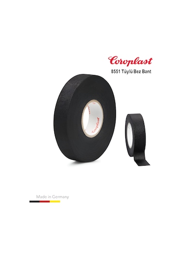 Tüylü Bez Bant 19mm 15 Metre Elektrik Izolasyon Bandı