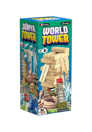 Vardem Oyuncak Dünya Tower - Standart