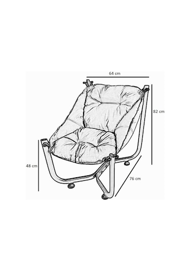 Asma Minder Koltuk Turuncu