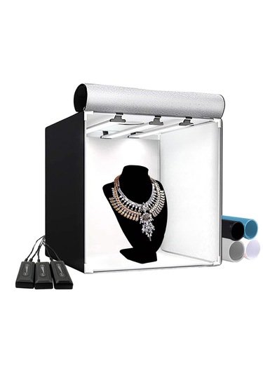 Gdx Pro Iı 3 Led Işıklı Ürün Çekim Çadırı 60x60 Cm