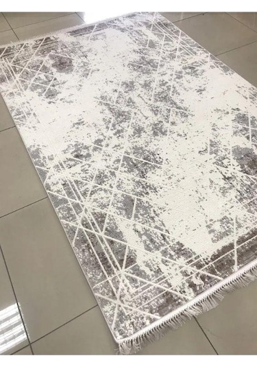 Padişah Halı Santo 60892 071 Serisi Akrilik Salon Oturma Yatak Odası Halısı Kahverengi - Bej