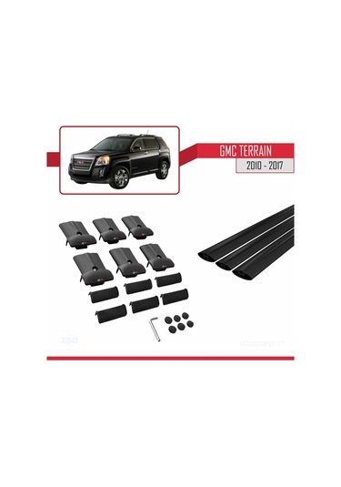 Gmc Terrain 2010-2017 Arası İle Uyumlu Fly Model Ara Atkı Tavan B