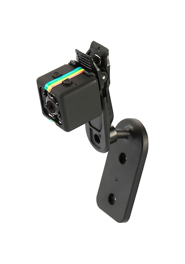 Xiyyadms Küçük Siyah Mini Dv Kamera, 720p Düşük Kalite, Gece Görüşü, Hareket Algılama, Sürekli Kayıt, Dış Mekan Kaydedici