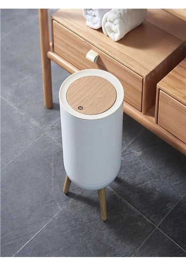 Maoyaya Kapaklı 7l Basket Çöp, Çok Renkli, Basın Kovası, Tuvalet Çöp Tenekesi Çok Renkli