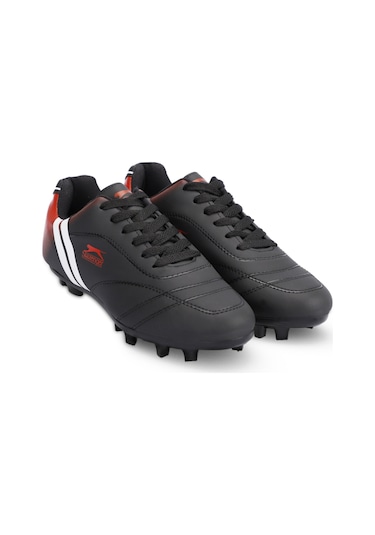 Slazenger MARK KRP Çocuk Halı Saha Siyah / Beyaz / Kırmızı Futbol Ayakkabısı