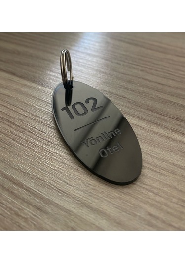 Siyah Parlak Minimal Kişiselleştirilebilir Otel Bungalov Apart An