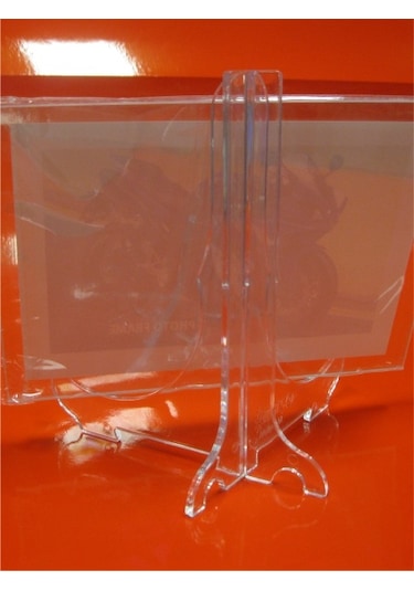18Cm Şeffaf Plastik Vitrin Stand Ayak