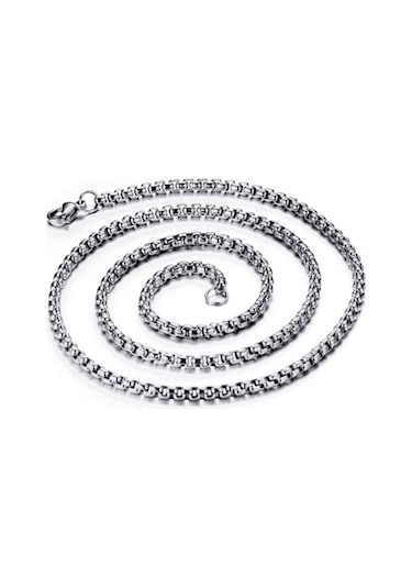 Chavin Gri 80 Cm. 3 Mm. Erkek Çelik Zincir Dh01 (478255522) Çelik