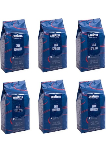 Lavazza Gran Espresso Çekirdek Kahve 6 x 1 KG