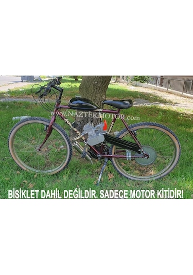 Skyhawk 85cc 2 Zamanlı Benzinli Bisiklet Motor Kiti Çok Renkli