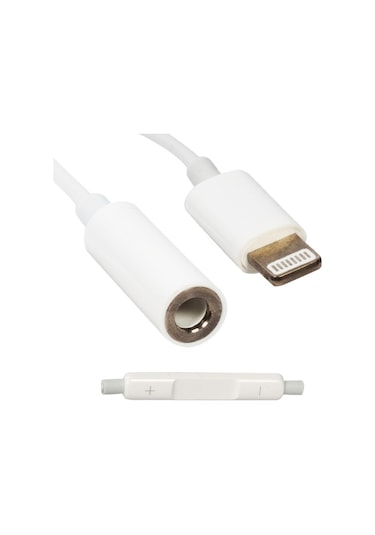 POWERMASTER JH-024 IPHONE LIGHTNING TO KULAKLIK JACK ÇEVİRİCİ ADAPTÖR