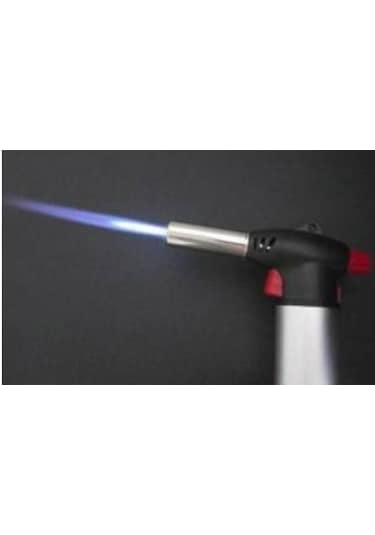 1300 Derece Profesyonel Pürmüz Alev Çakmak Büyük Boy Bs-600 Beyaz