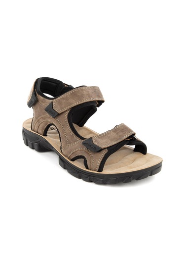 Muya Taurus Anatomik Taban Erkek Sandalet Vizon