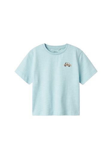 Name It Nmmfredery Ss Nreg Top Pb Mavi Erkek Çocuk Kısa Kol T-shirt Mavi