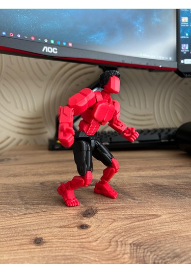 Dummy Red Hulk 3d Baskı Eklemleri Hareketli Figür 16 Cm Koleksiyonluk Oyuncak Hulk