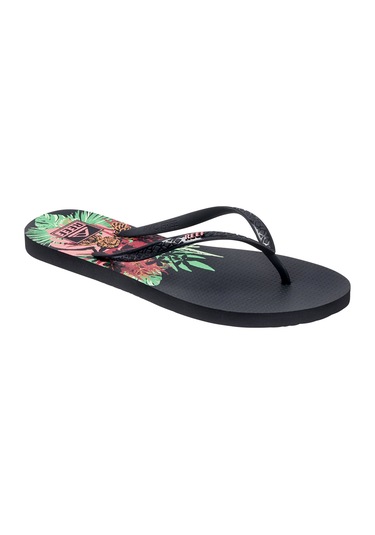 Reef  SEASIDE PRINTS Bayan  Terlik REF.CJ0253 Siyah