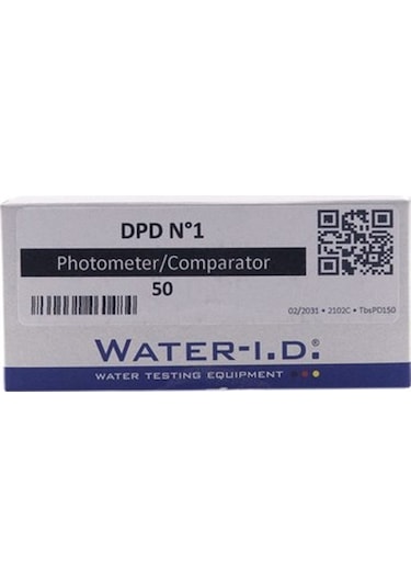 Sertbest Klor Ölçüm Tableti Prıme Lab Dpd1 Reagent 5 Folyo Pool