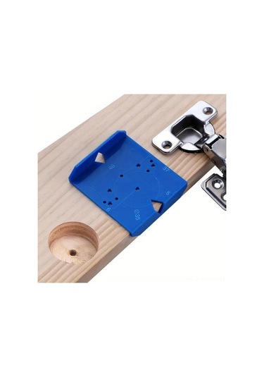 Jeehugo Abs Plastik Döşeme Kapı Mosaik Somun Delme Matkap Rehberi 35-40mm Hassas Konumlandırma Aracı