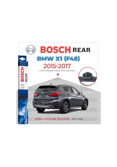 Bosch Rear Bmw X1 F48 2015 - 2017 Arka Silecek -  A332H