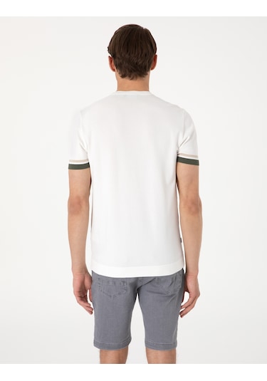 Pierre Cardin Erkek Ekru Kazak /triko 50306024-vr019 Ekru