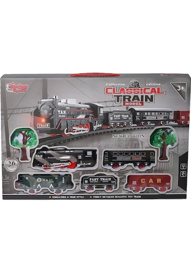 Jhx6687 Klasik Model Tren Seti 26 Parça -vardem