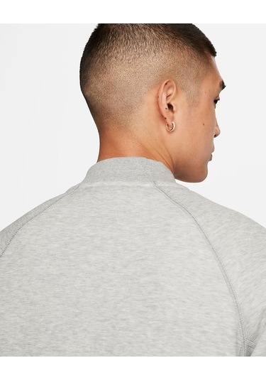 Sportswear Tech Fleece Bomber N98 Full-zip Erkek Ceket Ndd Sport Gri