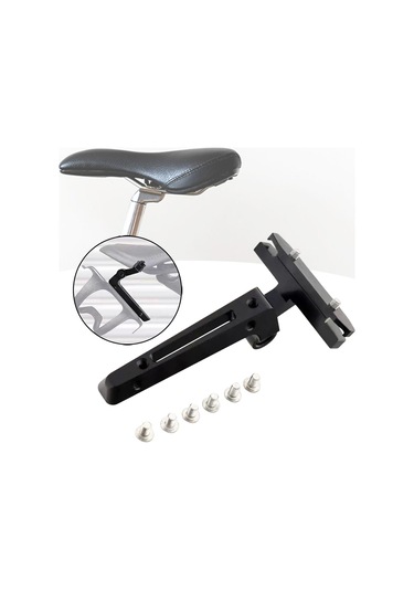 Suntek Koltuk Direği Uzatma Braketi İçecek Bisikleti İçin Siyah