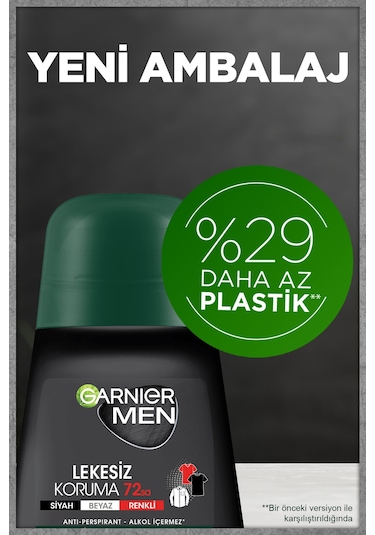 Garnier Men Lekesiz Koruma Erkek Roll-On 50 ML