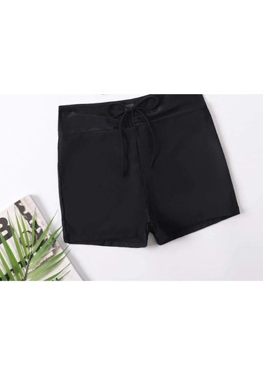 Angelsin Önden Ayarlı Büzgülü Deniz Şortu 001