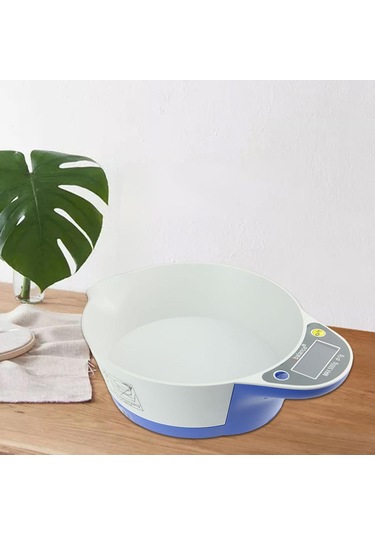 Dolıty Mutfak Gram Ölçeği Pişirme Çeşnisi Hassas Mavi Mavi