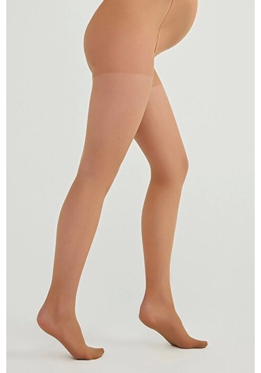 Penti Hamile 9 Ay 10 Gün Külotlu Çorap Ten