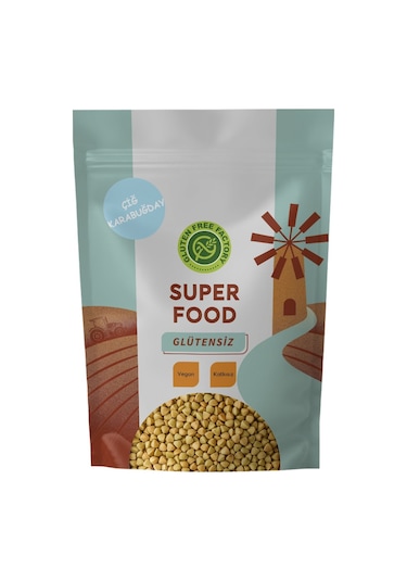 Glutensiz Fabrika Çiğ Karabuğday 1 Kg