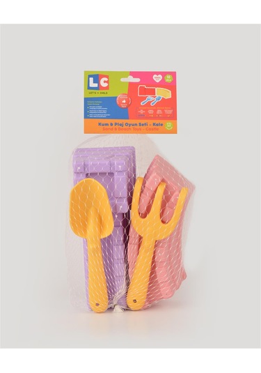 Lc Mor Pembe Kale Ve Kürek Seti