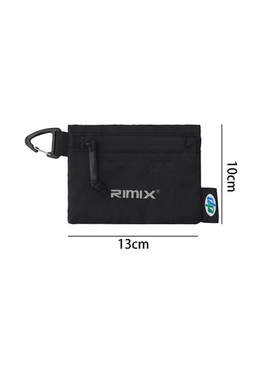 Homyl Madeni Para Kesesi Kampçılık Mini Kart Siyah-bir Siyah Bir Siyah