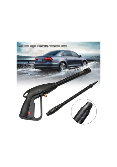 Yüksek Basınçlı Yıkama Tabancası Ile Yüksek Güç Yıkama Siyah