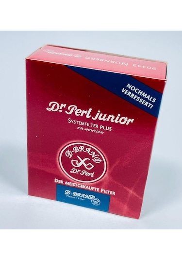 Dr.Perl Junior Pipo İçin Karbonlu Süzgeç Filitre/40adet-9mm