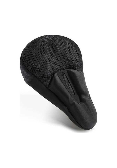 Ebitda 3d Hava Yastıklı Şok Emme Bisiklet Sele Kılıfı, Batı Yp0801225, Siyah, 28x15x3cm Siyah