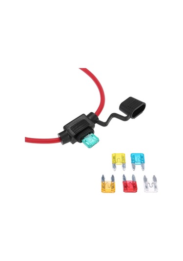 Jms Araba Otomotiv Hat İçi Mini 12V 30A 6 Sigortalı Blade Sigorta Tutucu
