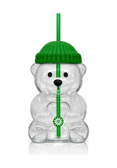 Bearista Plastik Soğuk İçecek Bardağı Çok Renkli