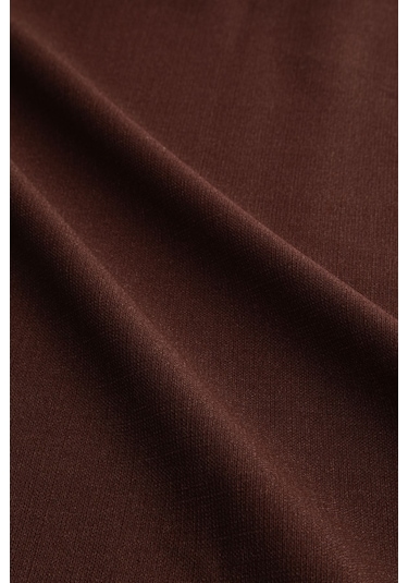 Keten Dokulu Açık Kahve Masa Örtüsü Zengin Renk Seçenekli Açık Kahverengi