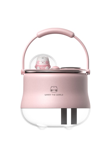 Reedark Ev Odası İçin Mavi Renkli Çift Buharlı Nemlendirici, 3 Farklı Buhar Modu, Islak Cilt Ve Dinlenici Uyku İçin, Taşınabilir Kollü, 400ml Kapasite, Sessiz Çalışma, Islak Işık Özelliği